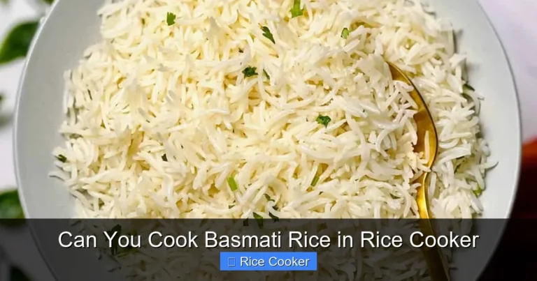 Can You Cook Basmati Rice in Rice Cooker