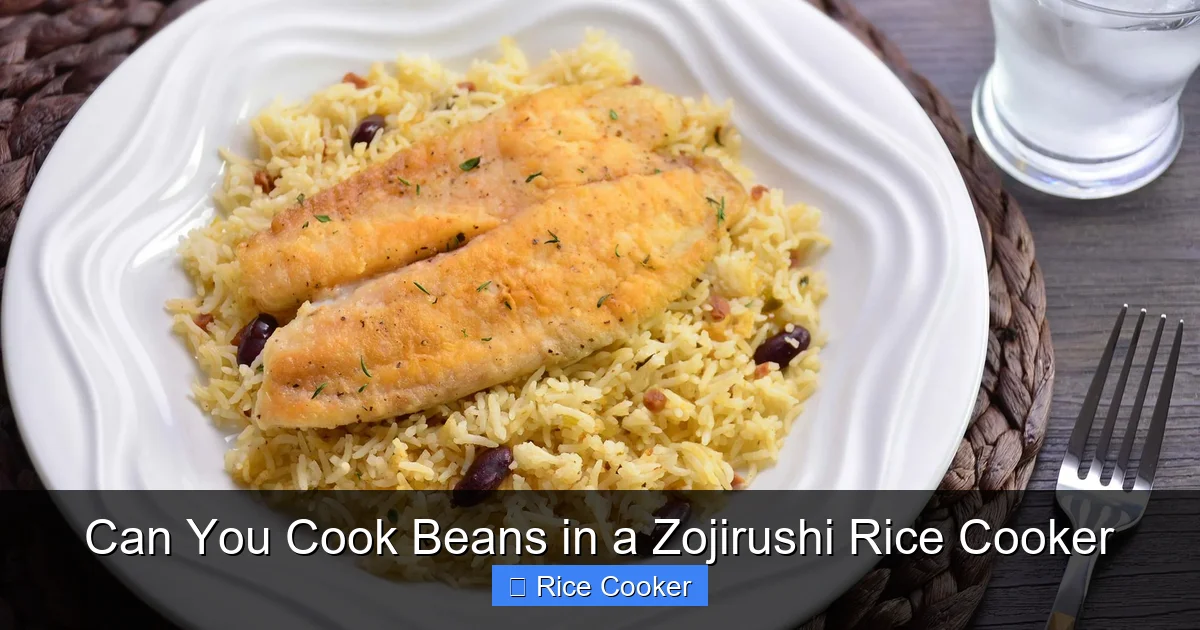 Can You Cook Beans in a Zojirushi Rice Cooker