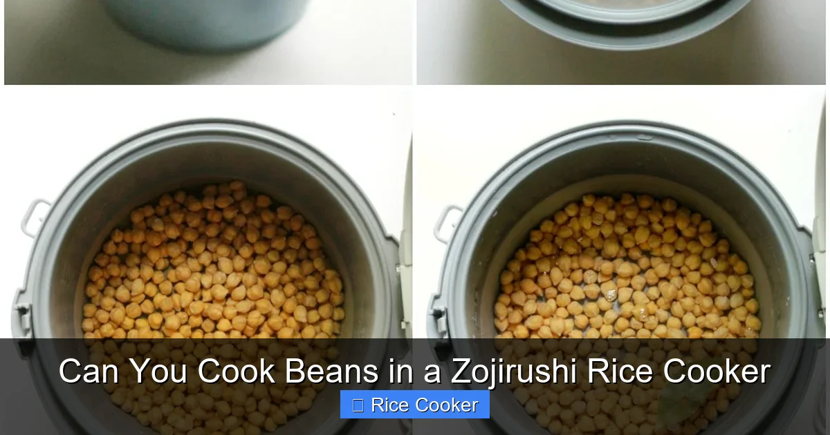 Can You Cook Beans in a Zojirushi Rice Cooker