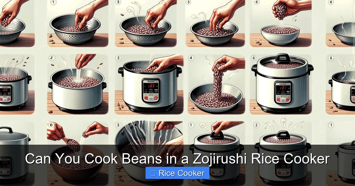 Can You Cook Beans in a Zojirushi Rice Cooker