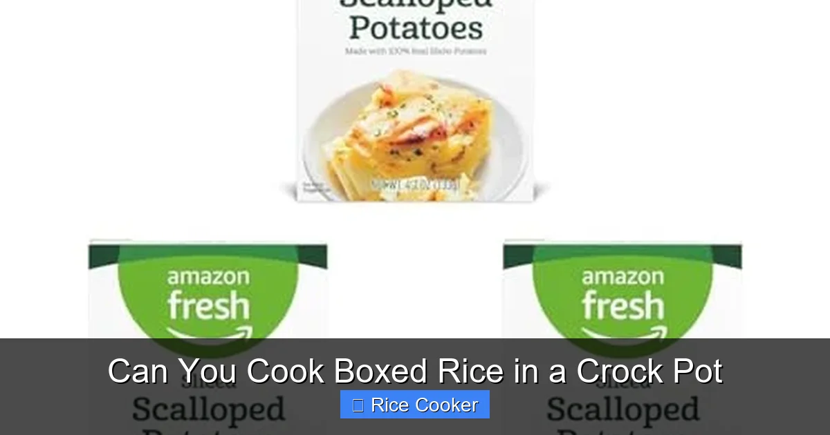 Can You Cook Boxed Rice in a Crock Pot