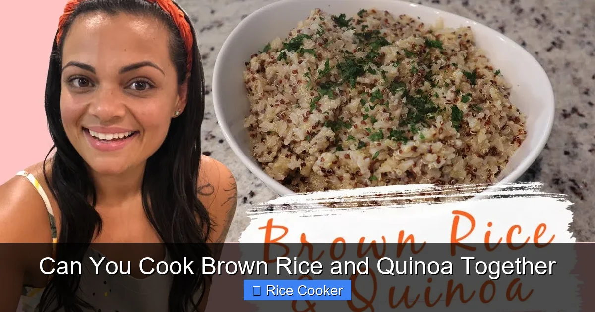 Can You Cook Brown Rice and Quinoa Together