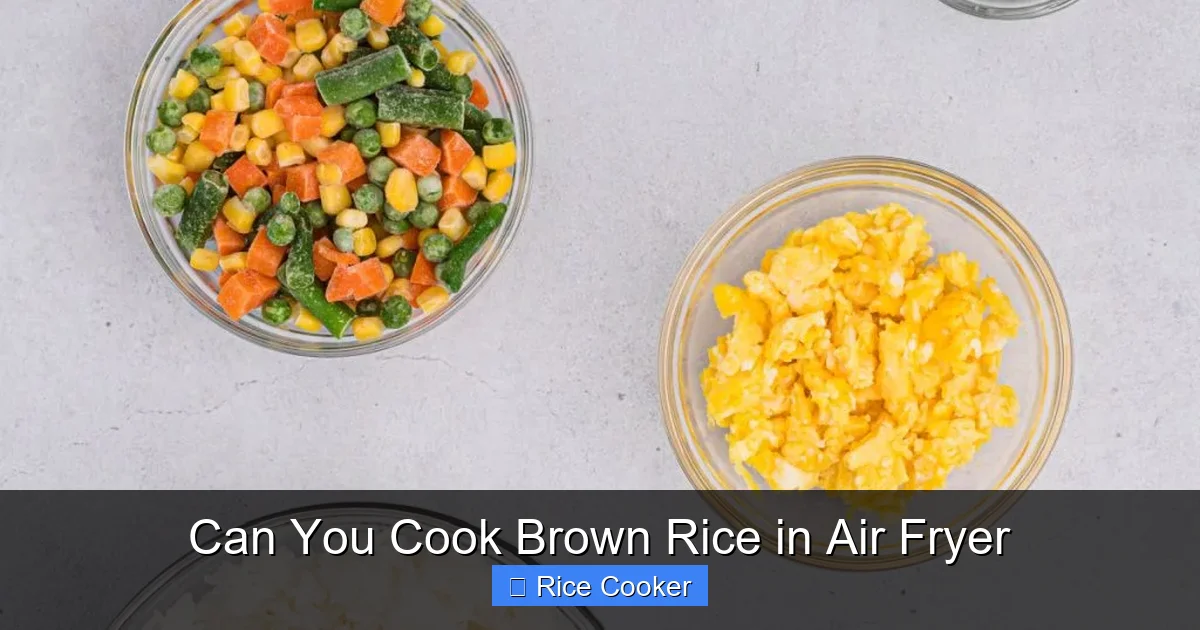 Can You Cook Brown Rice in Air Fryer