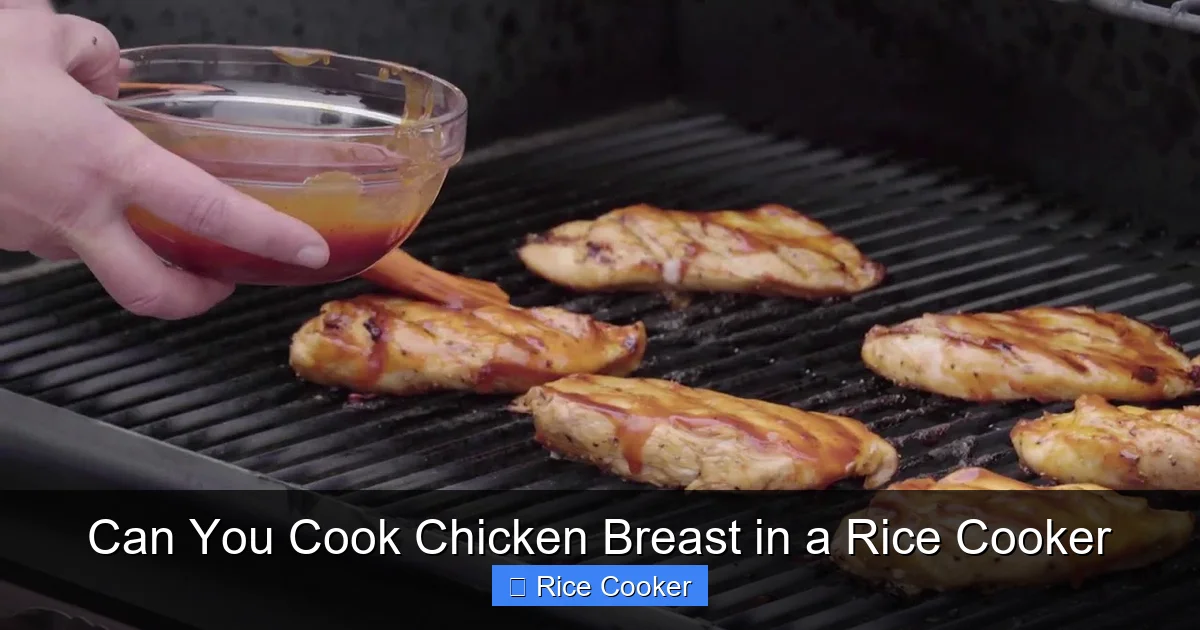 Can You Cook Chicken Breast in a Rice Cooker