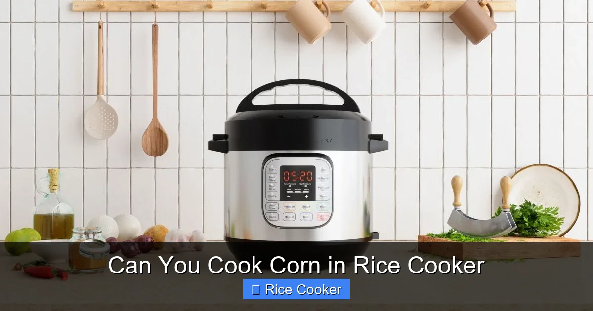 Can You Cook Corn in Rice Cooker
