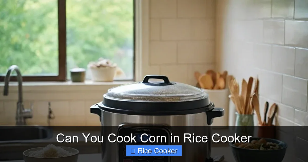 Can You Cook Corn in Rice Cooker