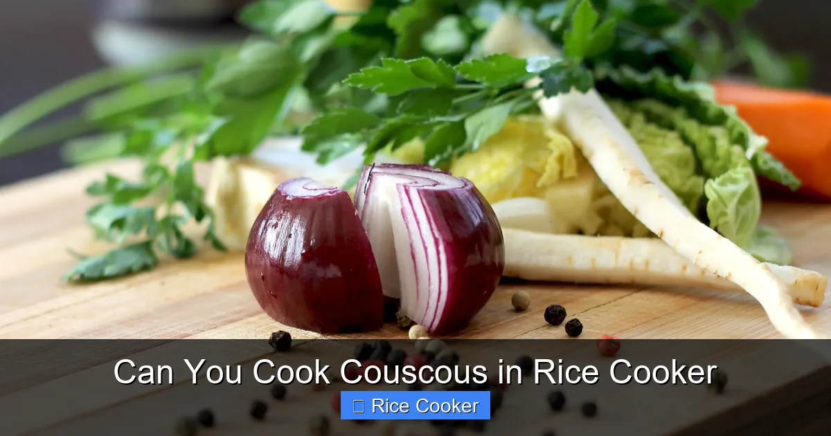 Can You Cook Couscous in Rice Cooker
