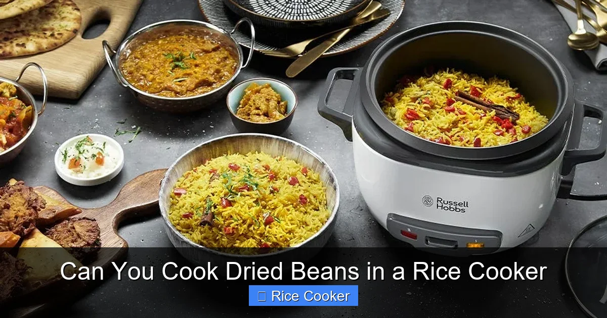 Can You Cook Dried Beans in a Rice Cooker