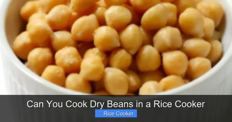 Can You Cook Dry Beans in a Rice Cooker