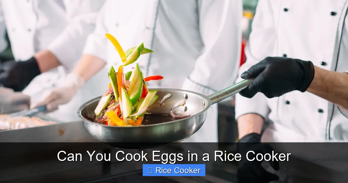 Can You Cook Eggs in a Rice Cooker