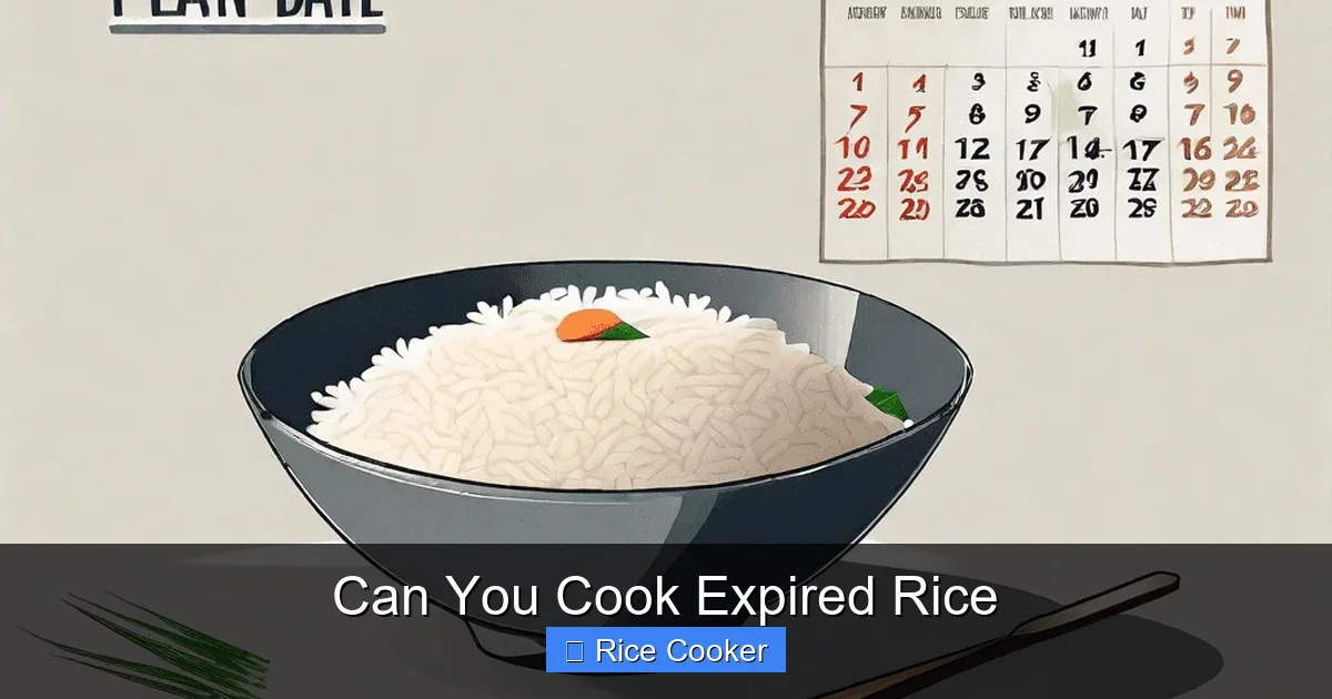 Can You Cook Expired Rice