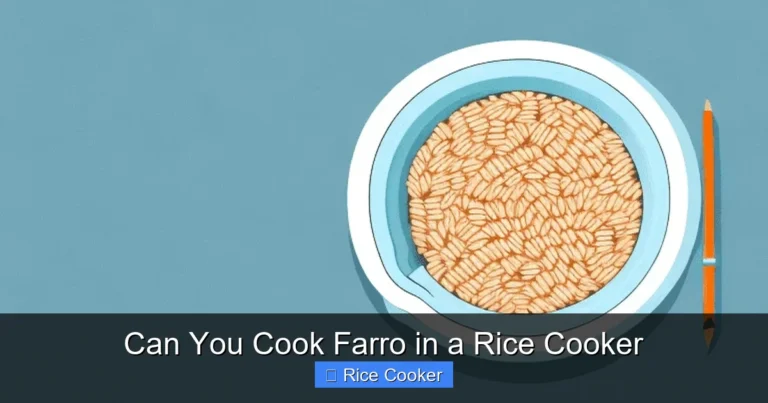 Can You Cook Farro in a Rice Cooker