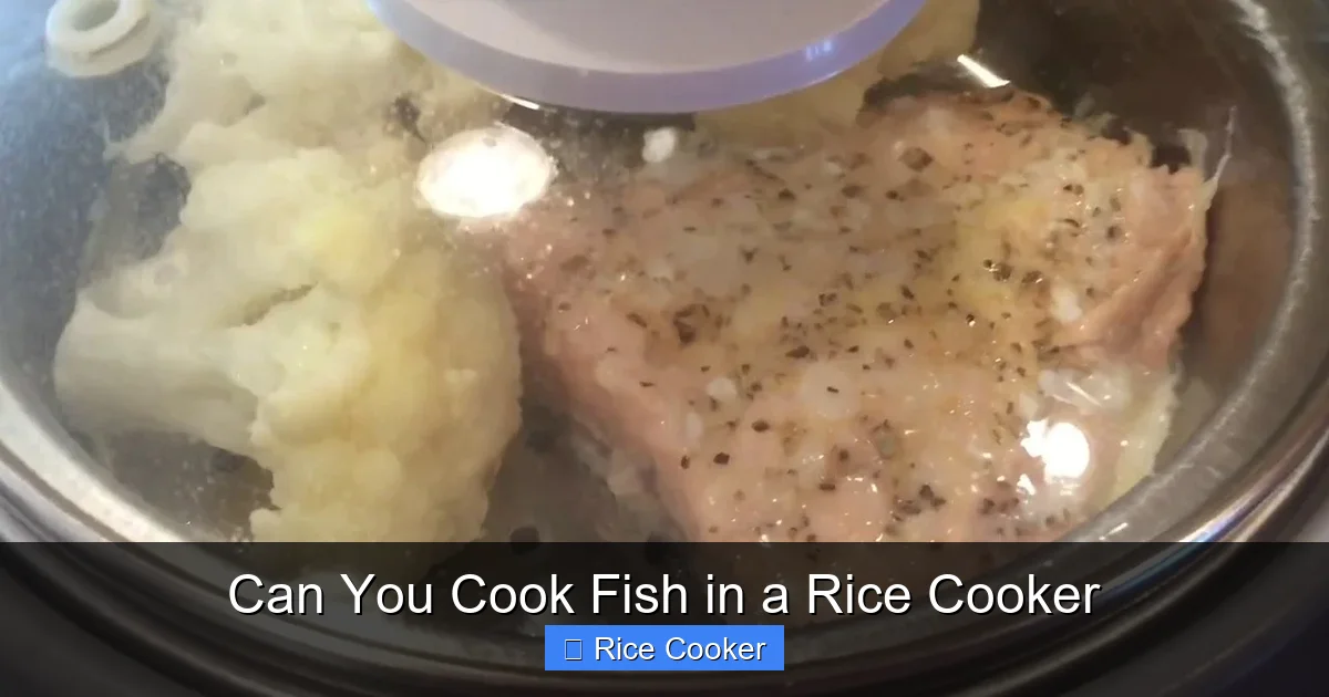 Can You Cook Fish in a Rice Cooker