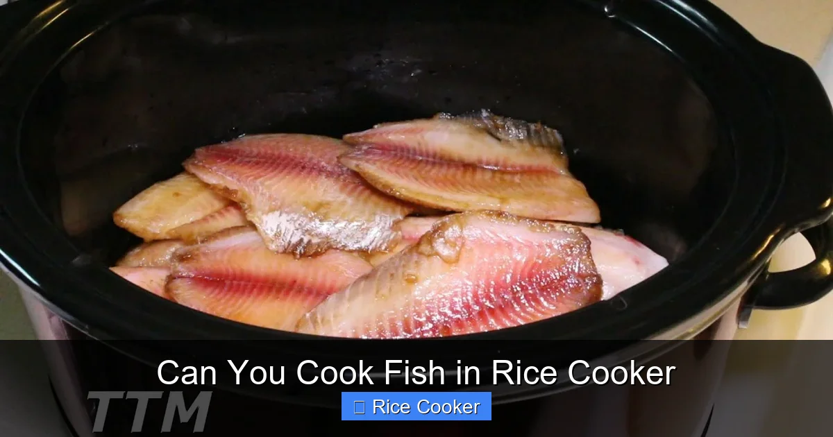 Can You Cook Fish in Rice Cooker