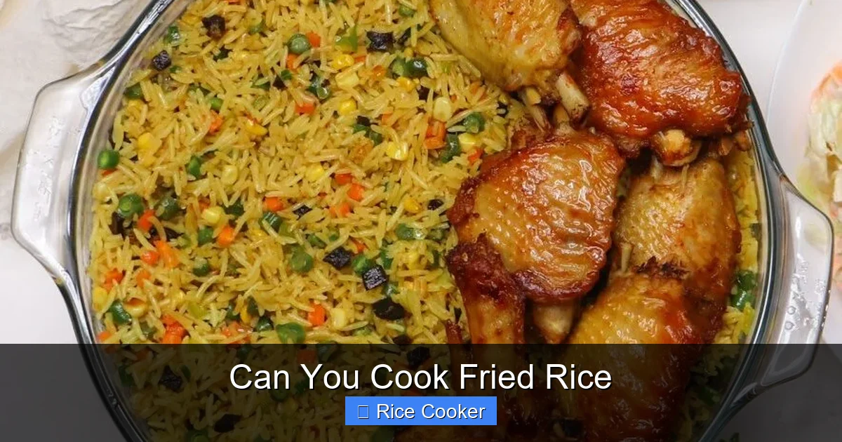 Can You Cook Fried Rice