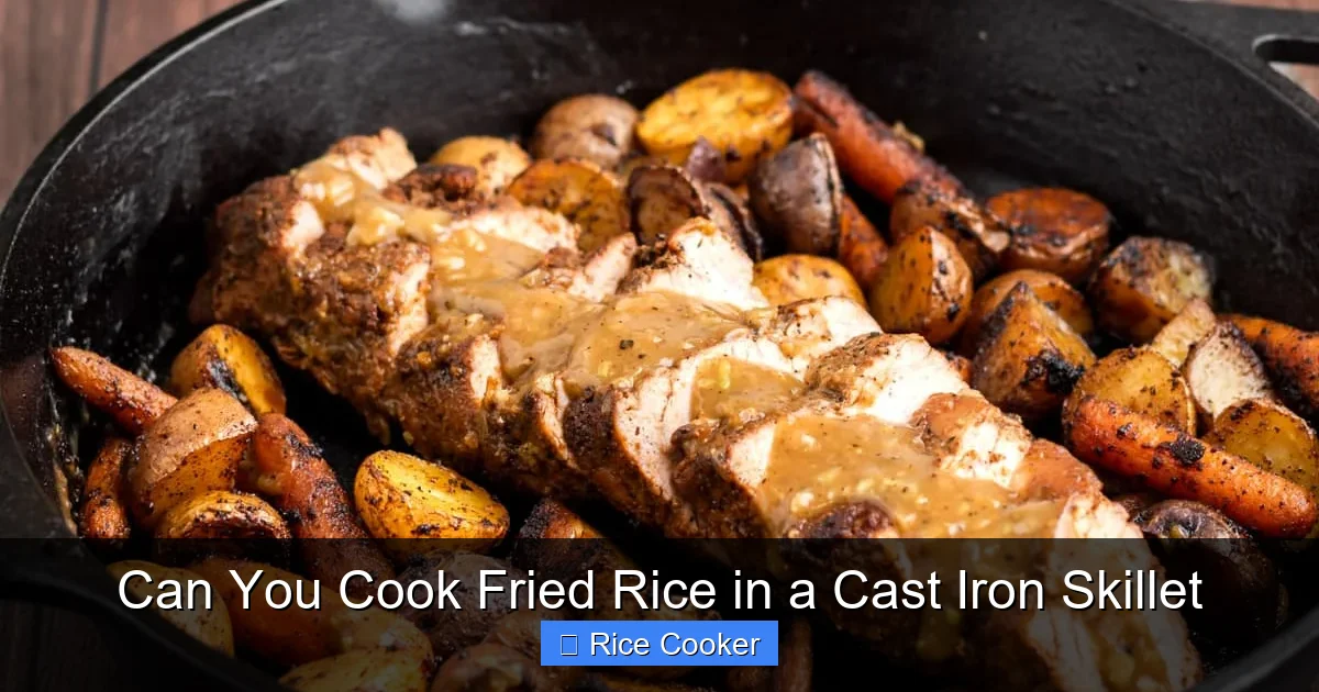 Can You Cook Fried Rice in a Cast Iron Skillet