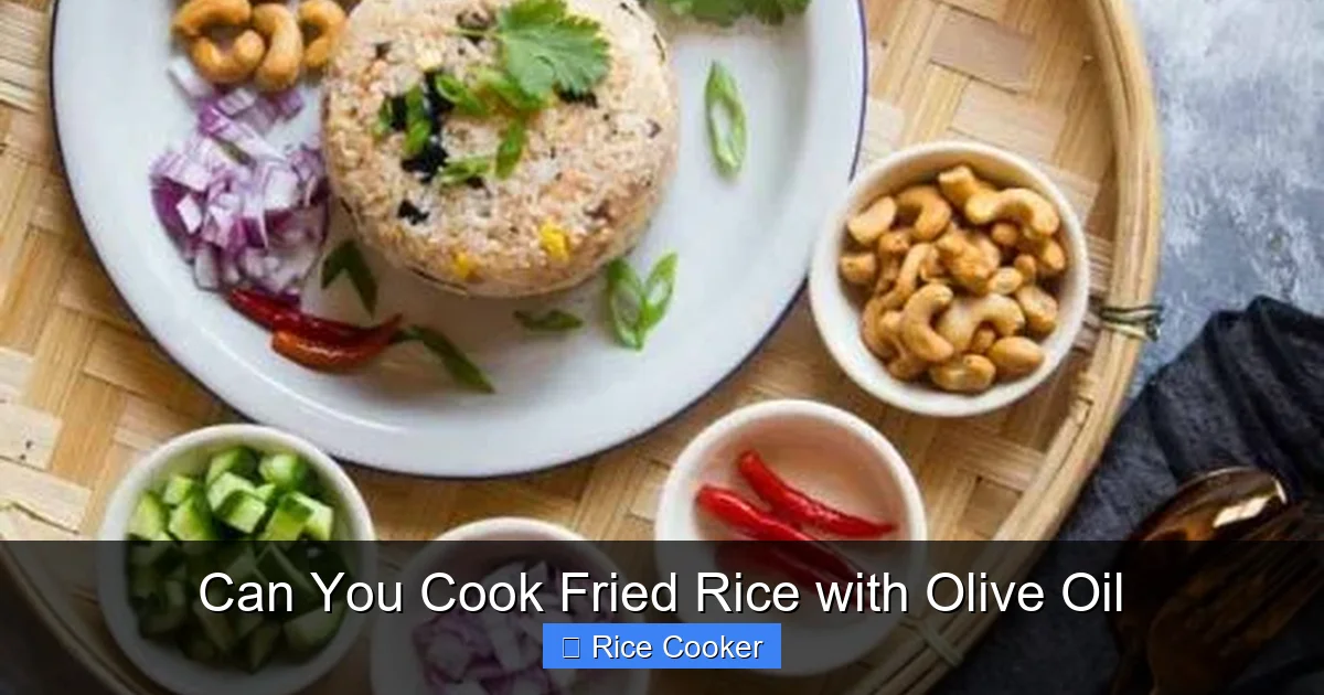 Can You Cook Fried Rice with Olive Oil