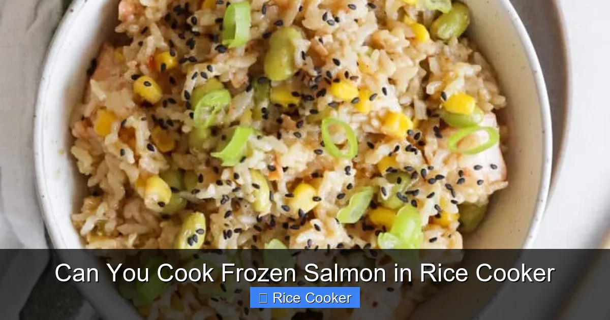 Can You Cook Frozen Salmon in Rice Cooker