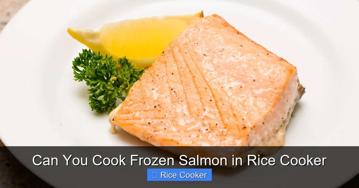Can You Cook Frozen Salmon in Rice Cooker
