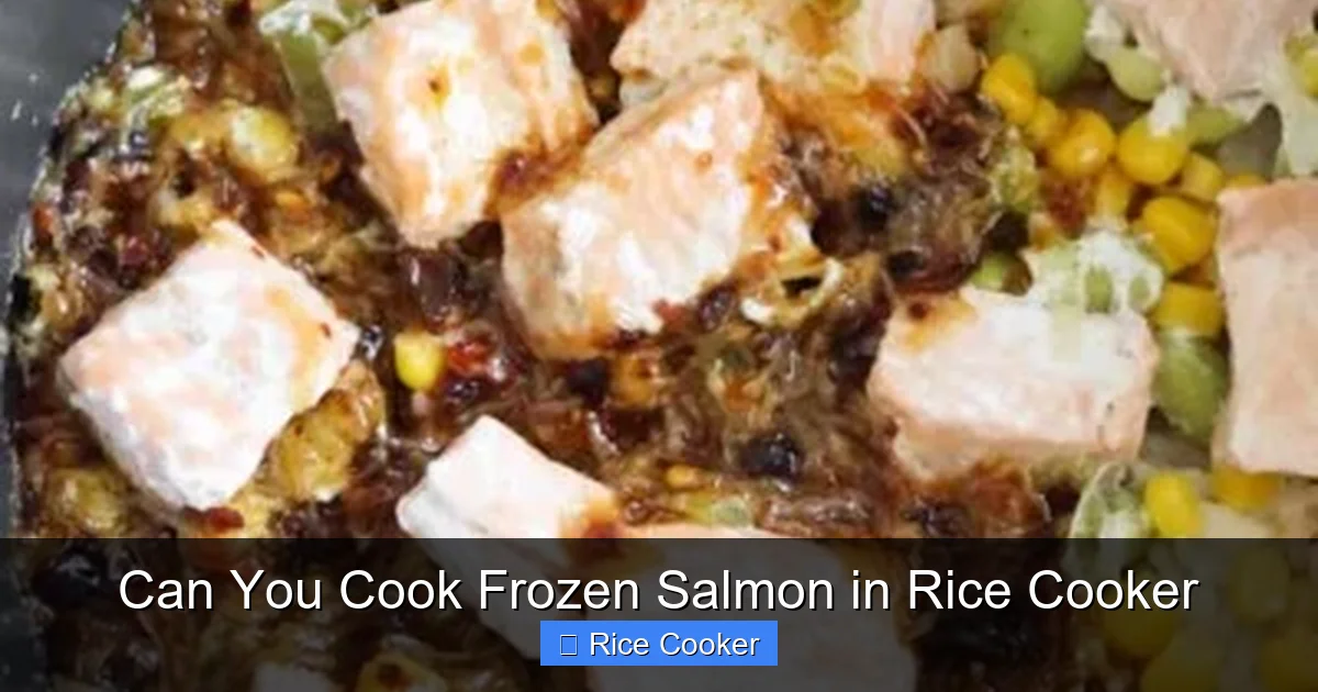 Can You Cook Frozen Salmon in Rice Cooker