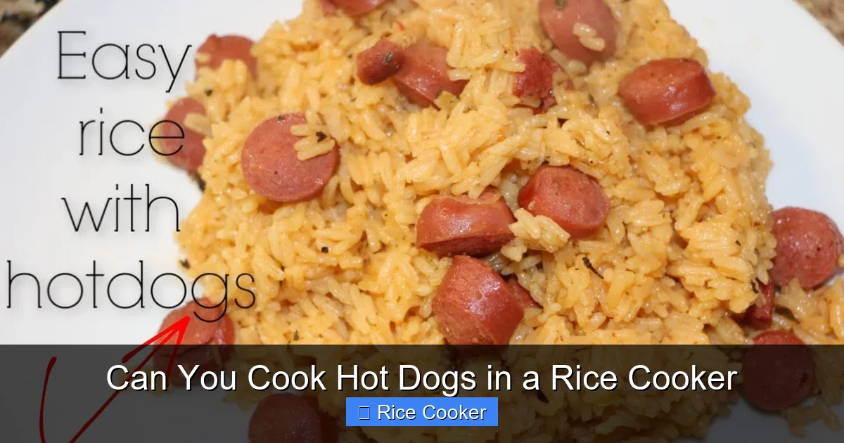 Can You Cook Hot Dogs in a Rice Cooker
