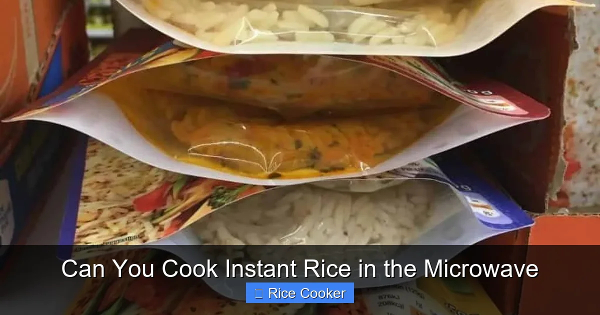 Can You Cook Instant Rice in the Microwave