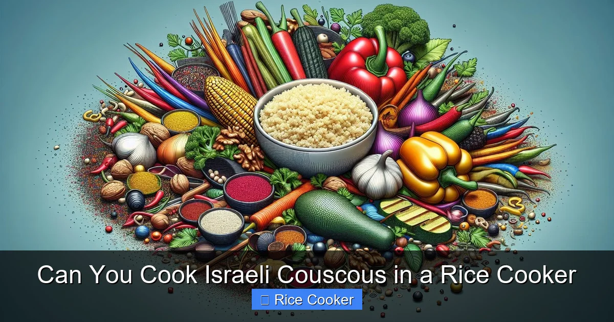 Can You Cook Israeli Couscous in a Rice Cooker