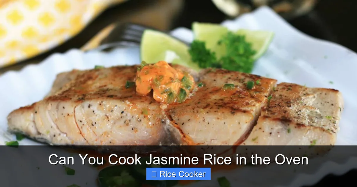 Can You Cook Jasmine Rice in the Oven