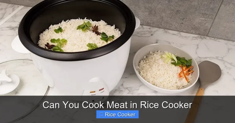 Can You Cook Meat in Rice Cooker