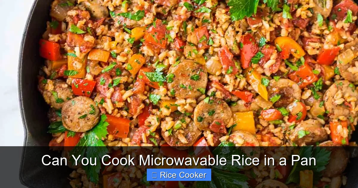 Can You Cook Microwavable Rice in a Pan