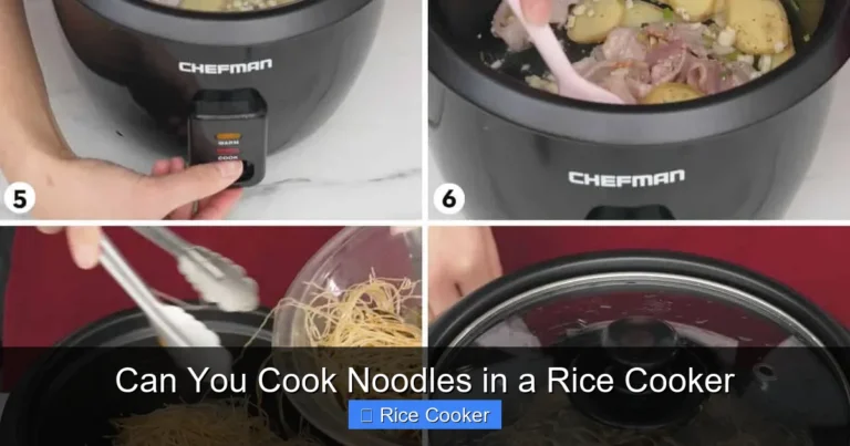 Can You Cook Noodles in a Rice Cooker