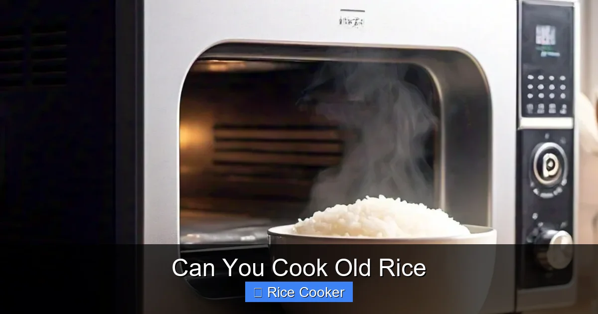 Can You Cook Old Rice