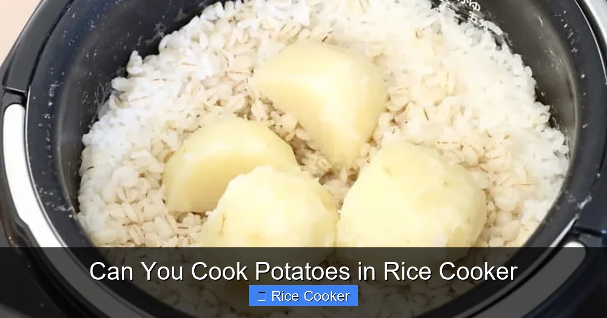 Can You Cook Potatoes in Rice Cooker