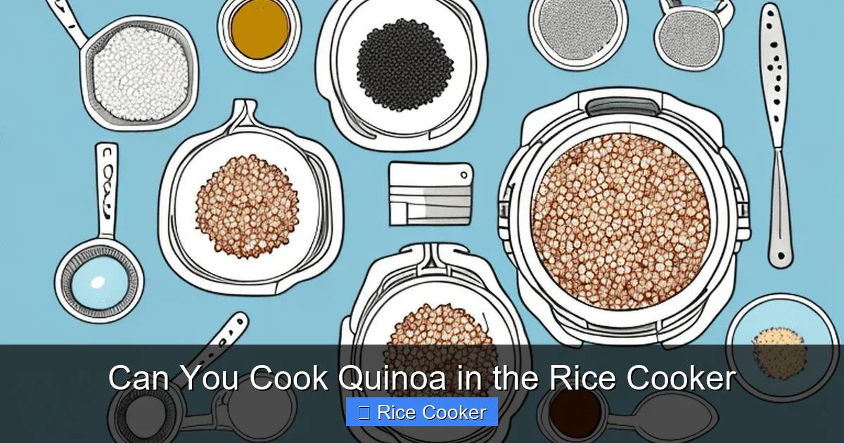 Can You Cook Quinoa in the Rice Cooker
