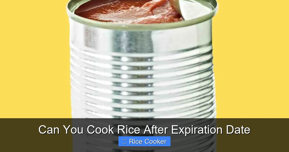 Can You Cook Rice After Expiration Date