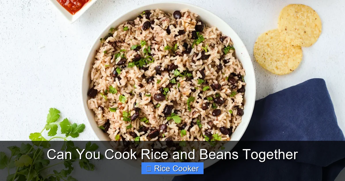 Can You Cook Rice and Beans Together