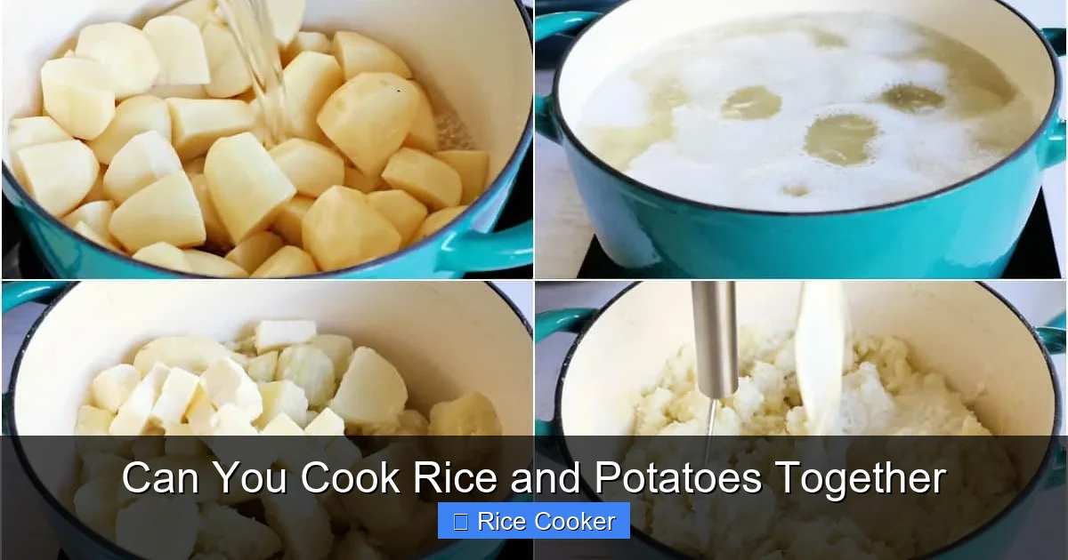 Can You Cook Rice and Potatoes Together