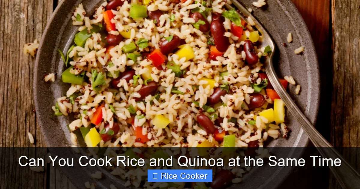 Can You Cook Rice and Quinoa at the Same Time