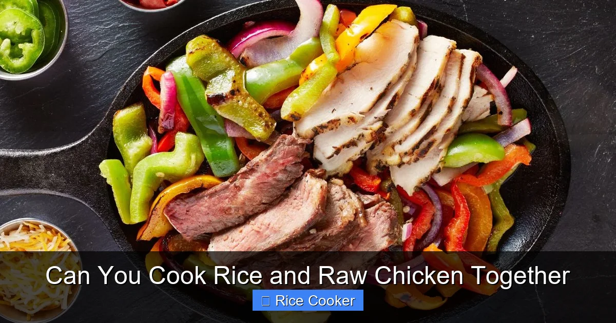 Can You Cook Rice and Raw Chicken Together
