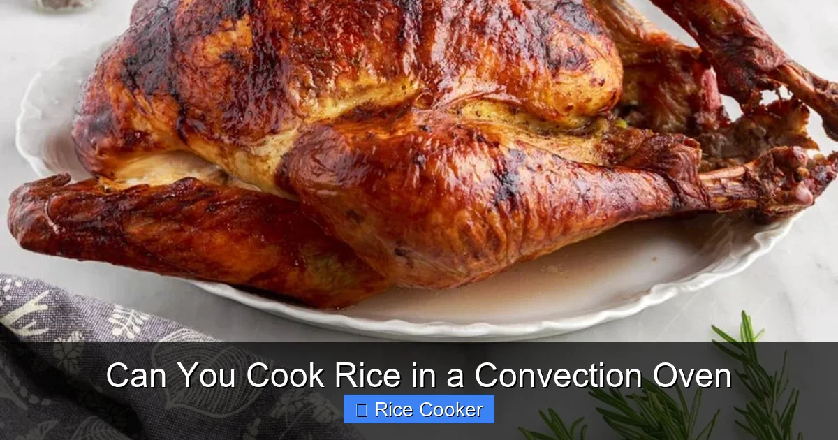 Can You Cook Rice in a Convection Oven