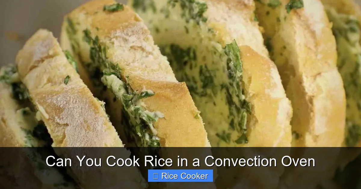 Can You Cook Rice in a Convection Oven