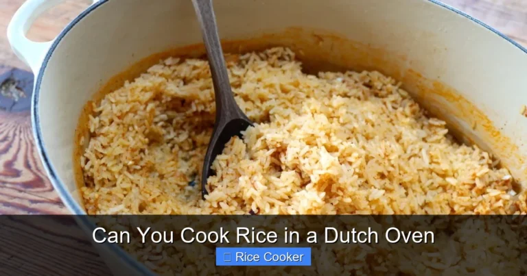 Can You Cook Rice in a Dutch Oven