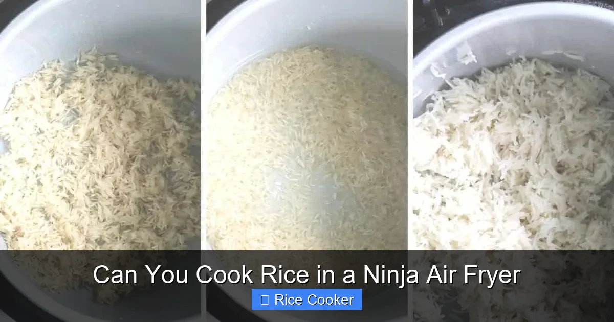 Can You Cook Rice in a Ninja Air Fryer