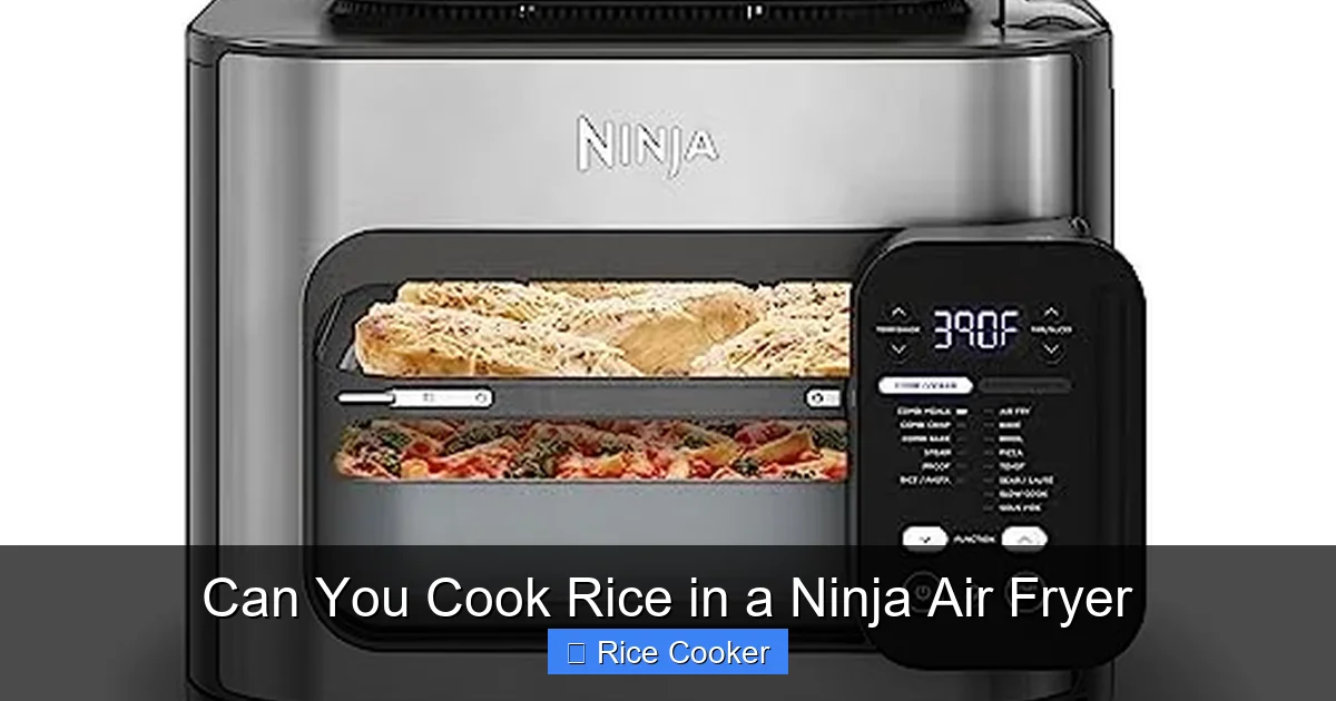 Can You Cook Rice in a Ninja Air Fryer