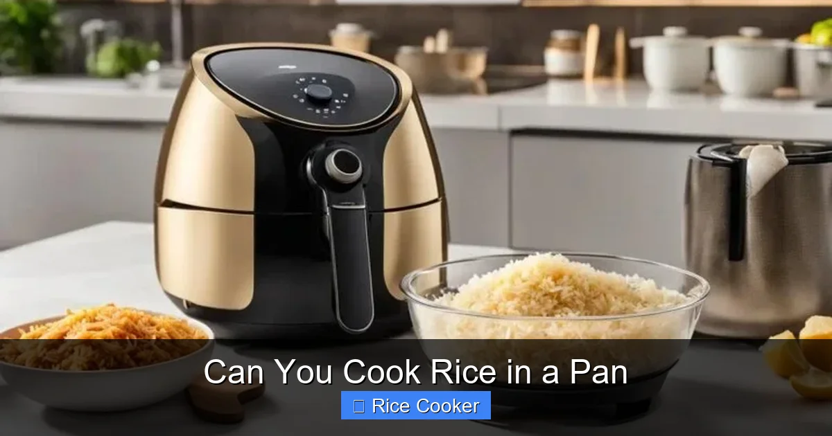 Can You Cook Rice in a Pan