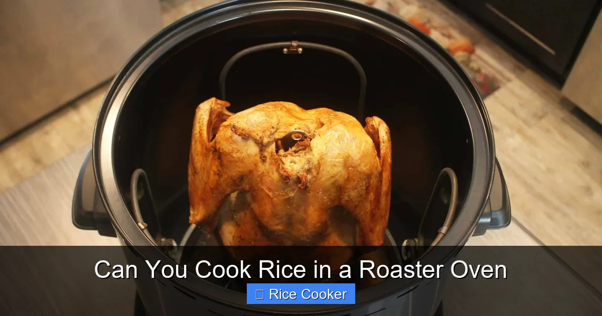 Can You Cook Rice in a Roaster Oven