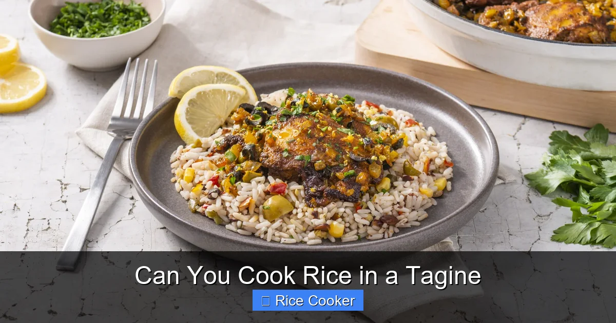 Can You Cook Rice in a Tagine