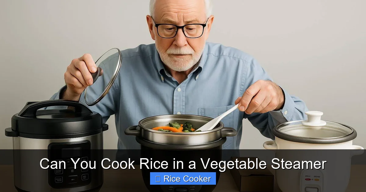 Can You Cook Rice in a Vegetable Steamer
