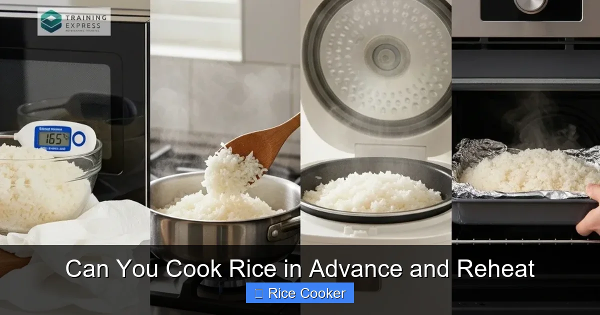 Can You Cook Rice in Advance and Reheat