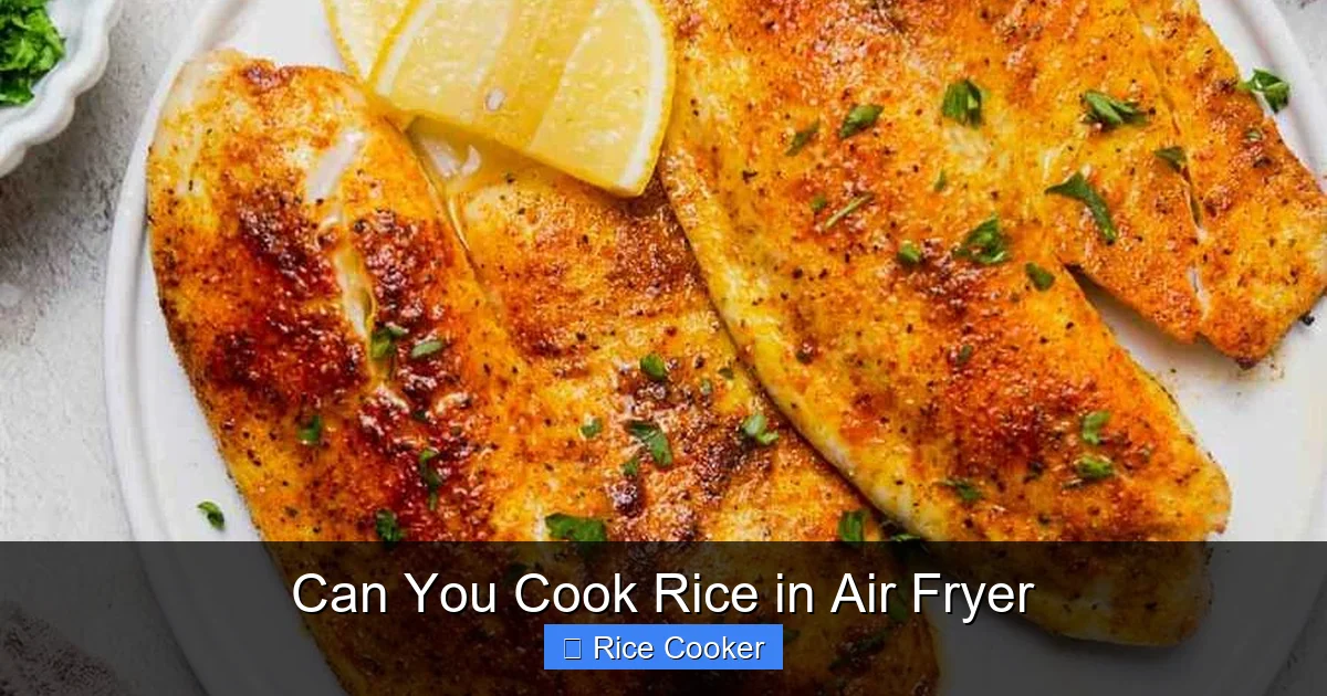 Can You Cook Rice in Air Fryer